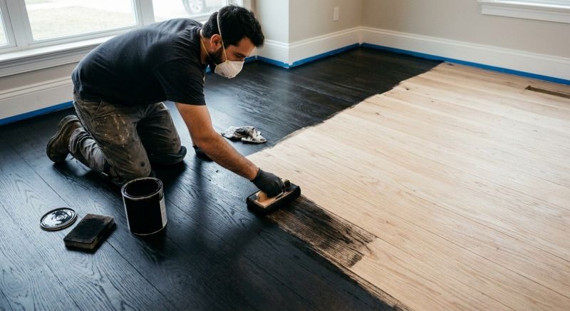 Floor Staining Service in Olathe, KS